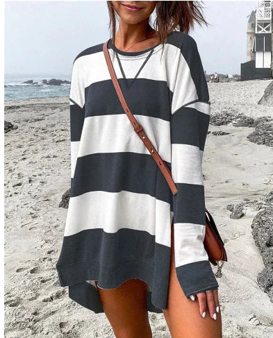 Loose Corduroy Panel Top