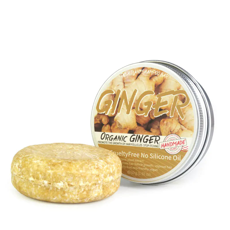 Ginger and Ginseng Handmade Shampoo Soap Bar