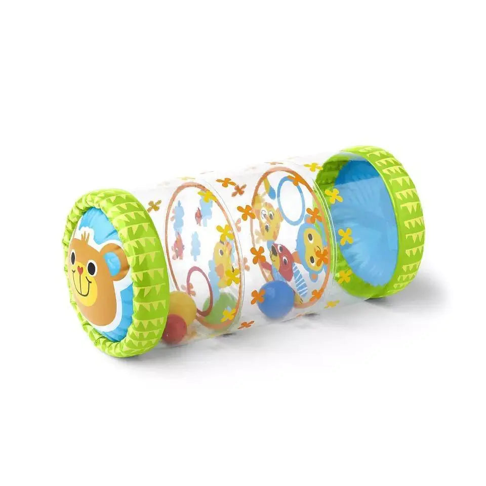 Inflatable Baby Walker PVC Crawling Toy with Bells