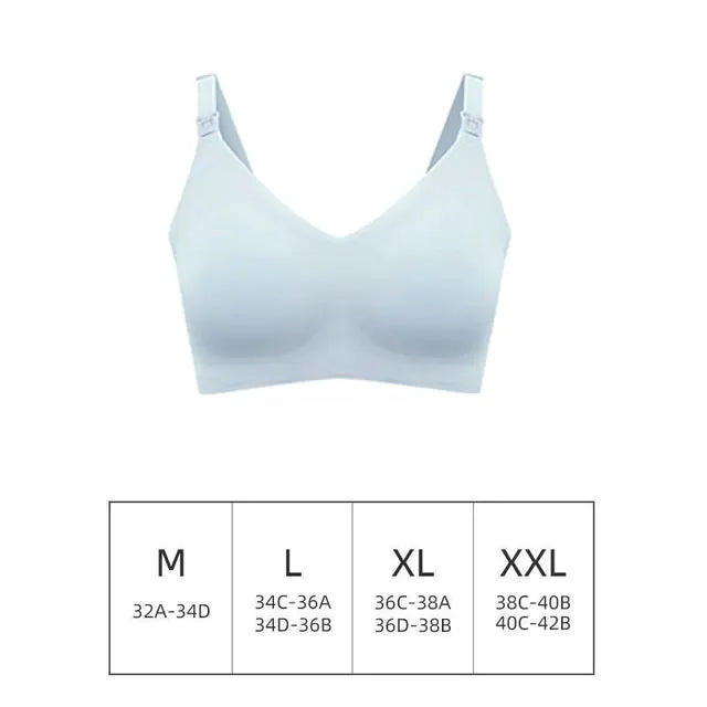 Sexy Seamless Maternity Nursing Bra for Women