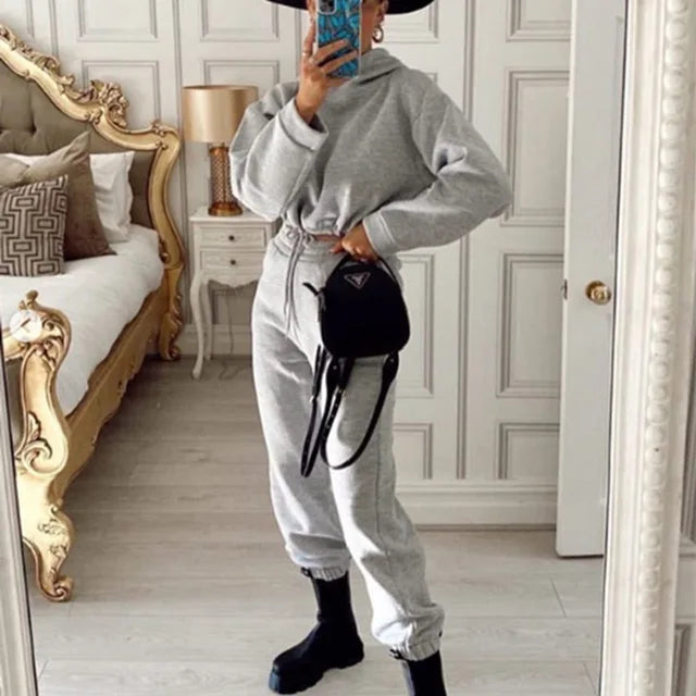 Tracksuit -  Women Two Piece Winter Sets