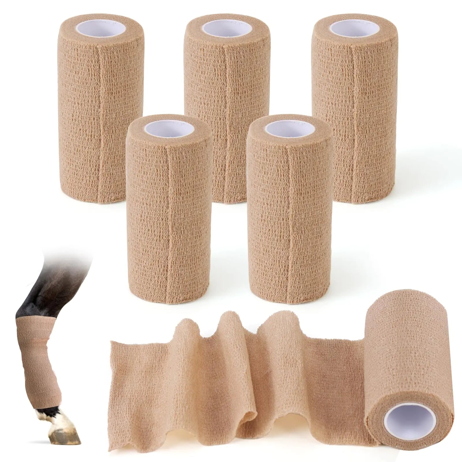 Elastikon Tape 4 Inch for Horses Elastikon Tape for Horses