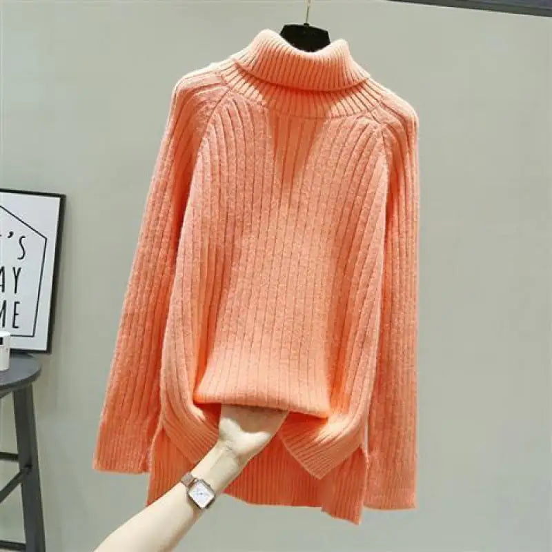 Thick Knit Bottoming Shirt Top