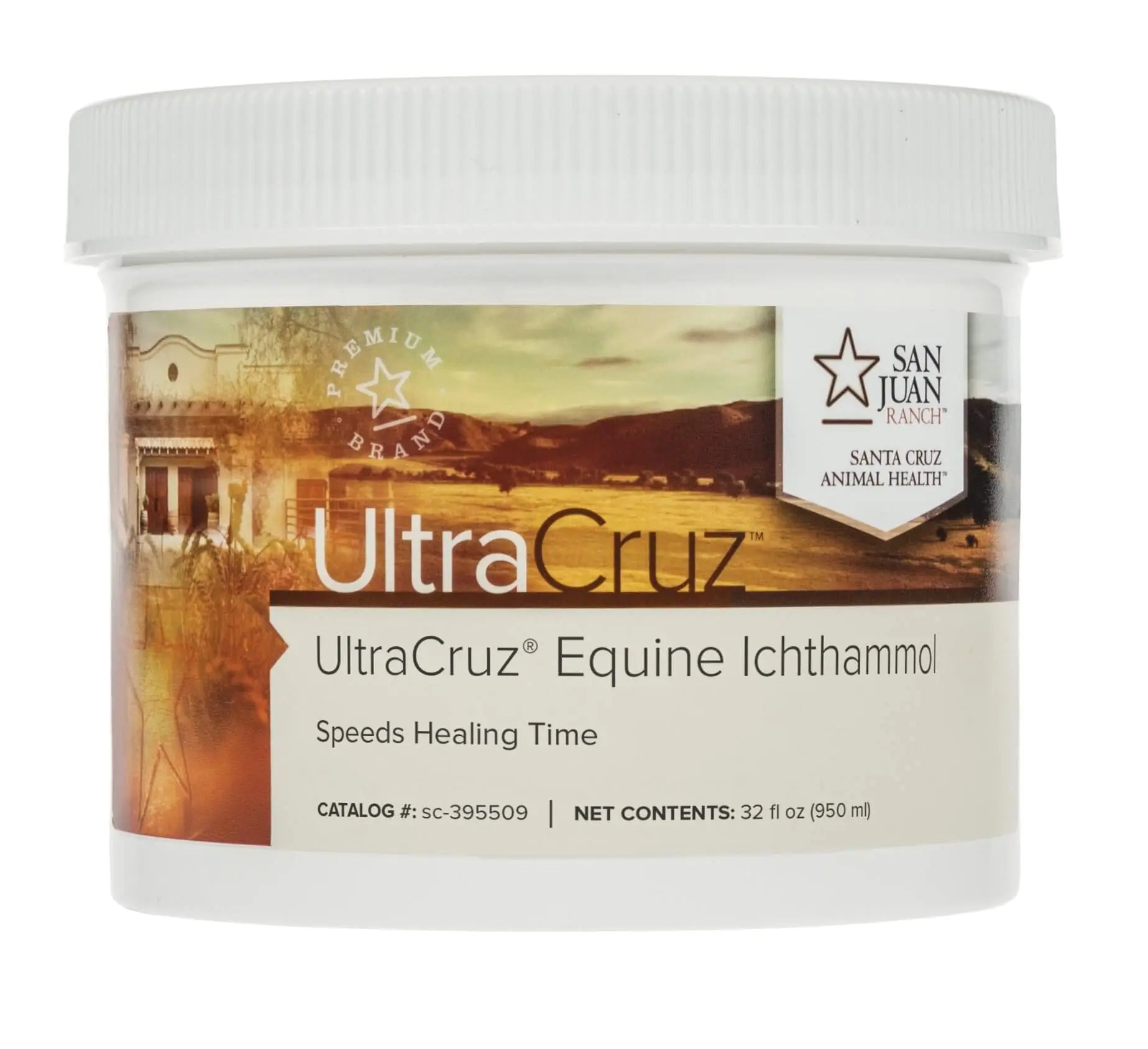 Ultra Cruz Ichthammol Ointment for Horses 32 oz