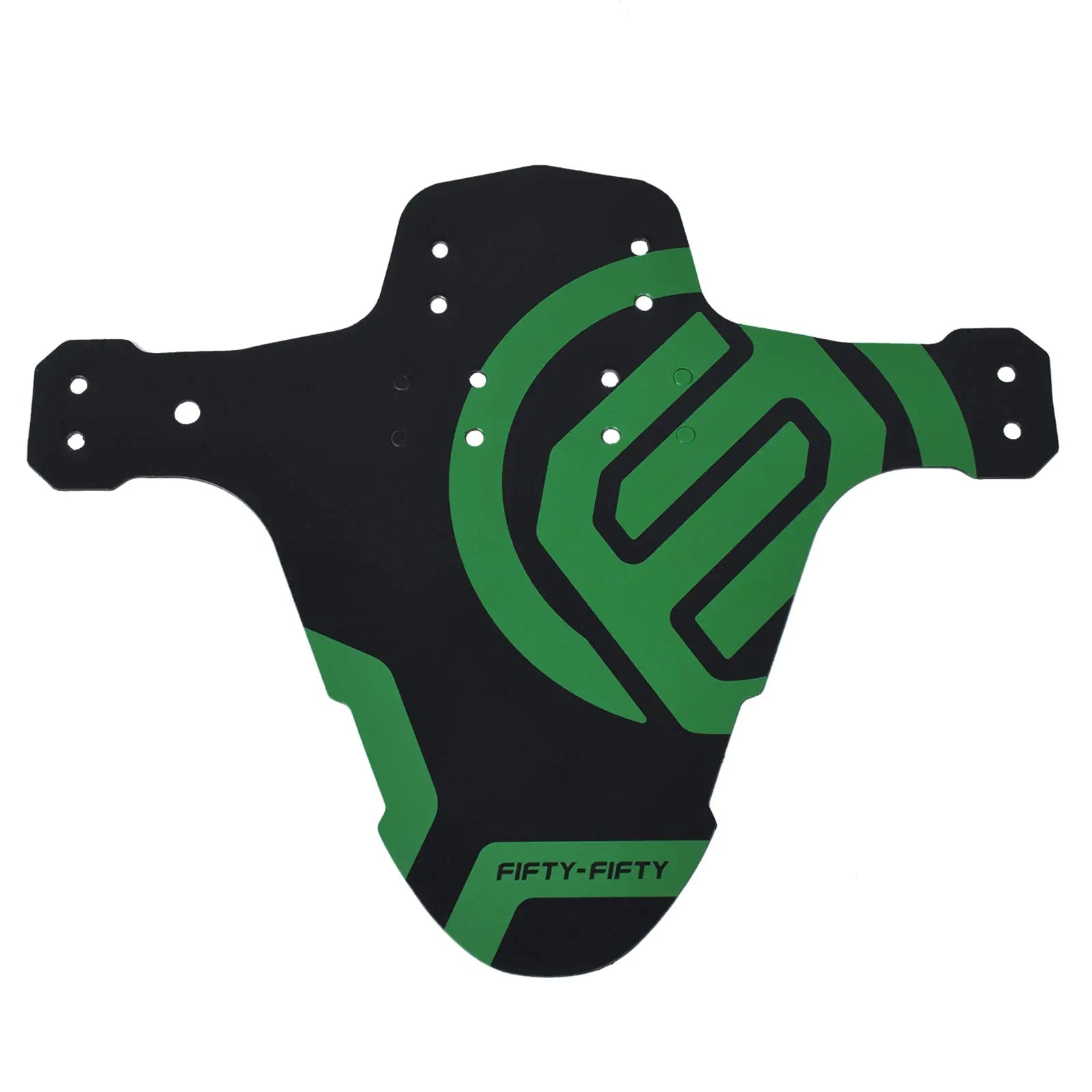 FIFTY-FIFTY Mountian Bike Fender MTB Mudguard Front and Rear Compatible Fits 26" 27.5" 29" Plus Size and Fat Bike Wheel Sizes(Green)