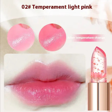 Color-Changing Flower Lipstick