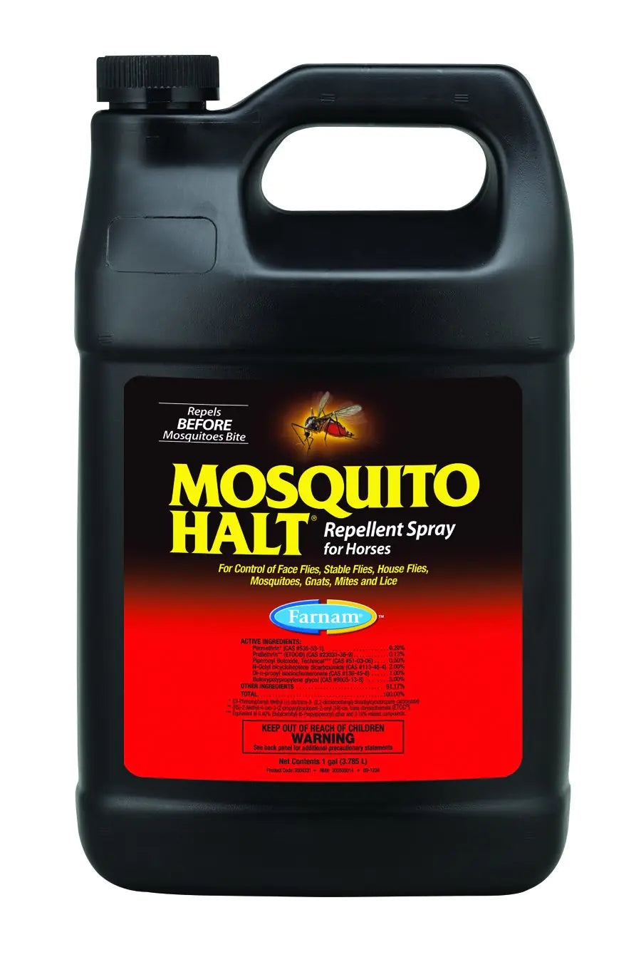 Farnam Mosquito Halt Repellant Spray for Horses 1 gallon