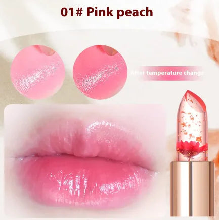 Color-Changing Flower Lipstick
