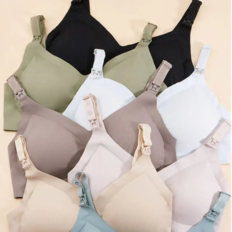 Sexy Seamless Maternity Nursing Bra for Women