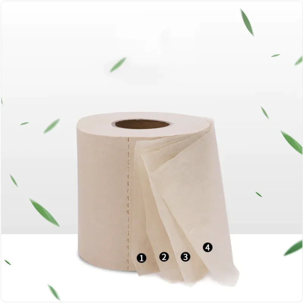 Thick 4-Layer Toilet Paper Rolls