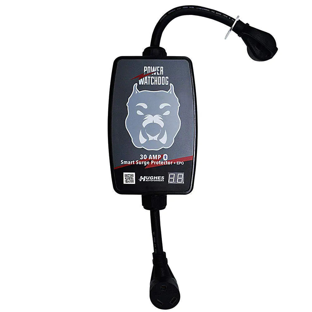 Power Watchdog PWD30EPO Bluetooth Surge Protector with Auto Shutoff 30 Amp Portable