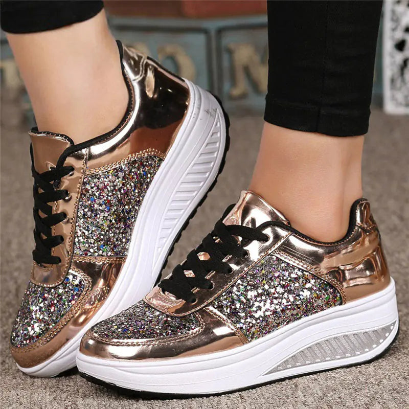 Sequin Women's Athletic Sneakers
