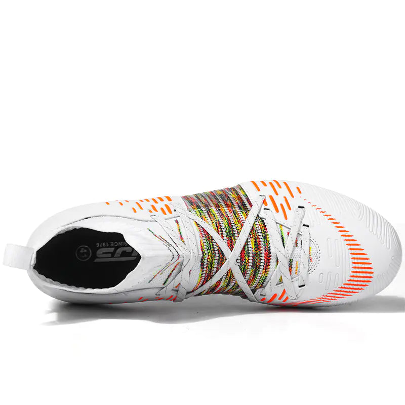 Men's Outdoor Sock-Style Football Sneakers, Microfiber