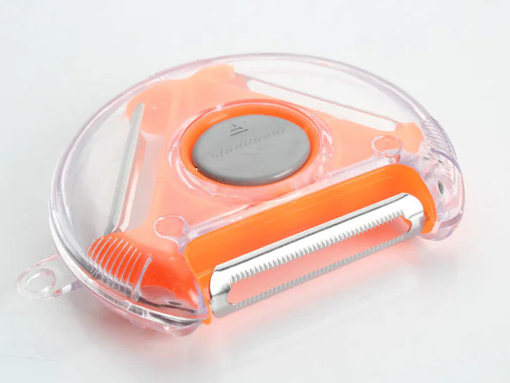 3-in-1 Multifunctional Rotating Fruit Peeler Tool