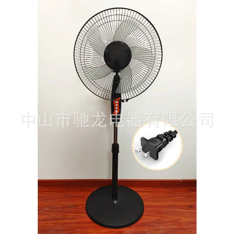 16-Inch Home Standing Fan - 220V Quiet Oscillating