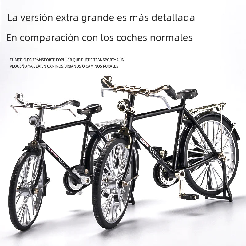 1:8 Scale Classic Retro Bicycle Alloy Model Toy