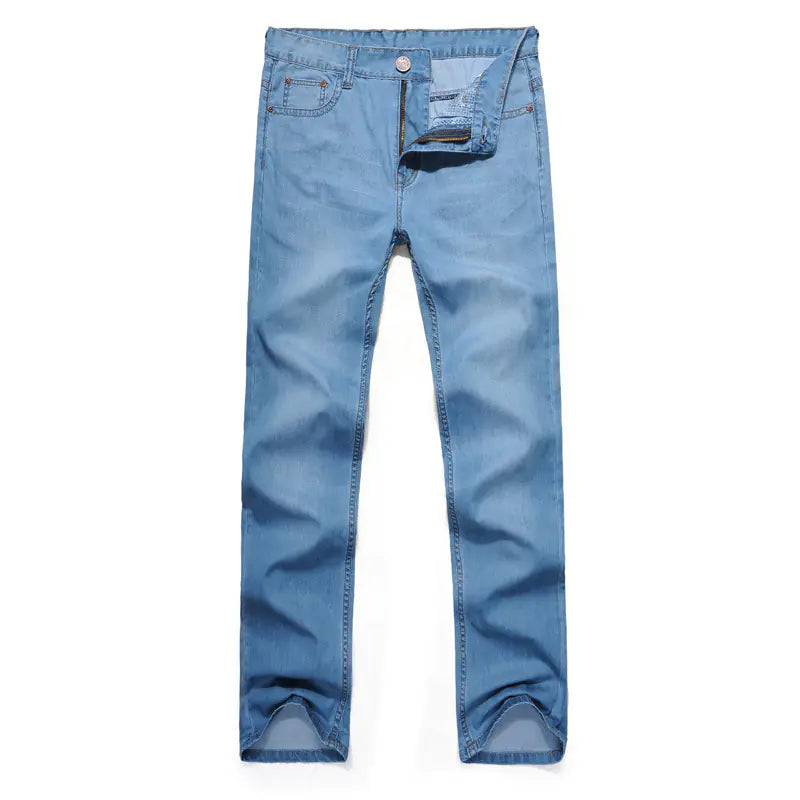 Men's Mid-Rise Straight Leg Jeans