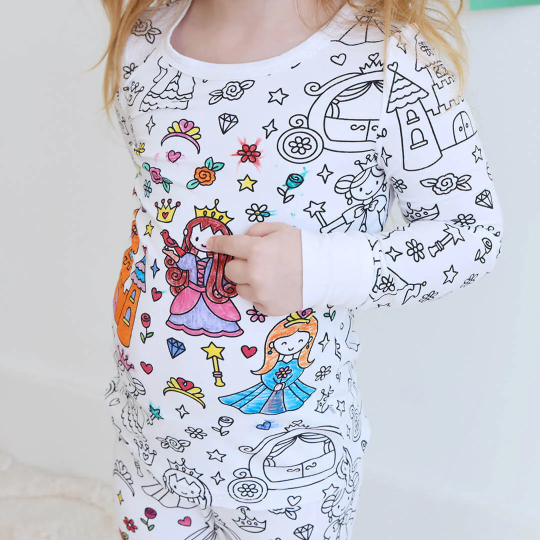 Children's DIY Hand-Painted Pajama Set