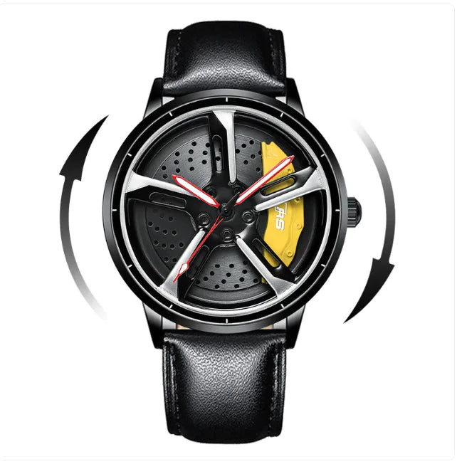 Car Watch Men sport Waterproof Forged Wheel calipers 458 three-dimensional hollow design