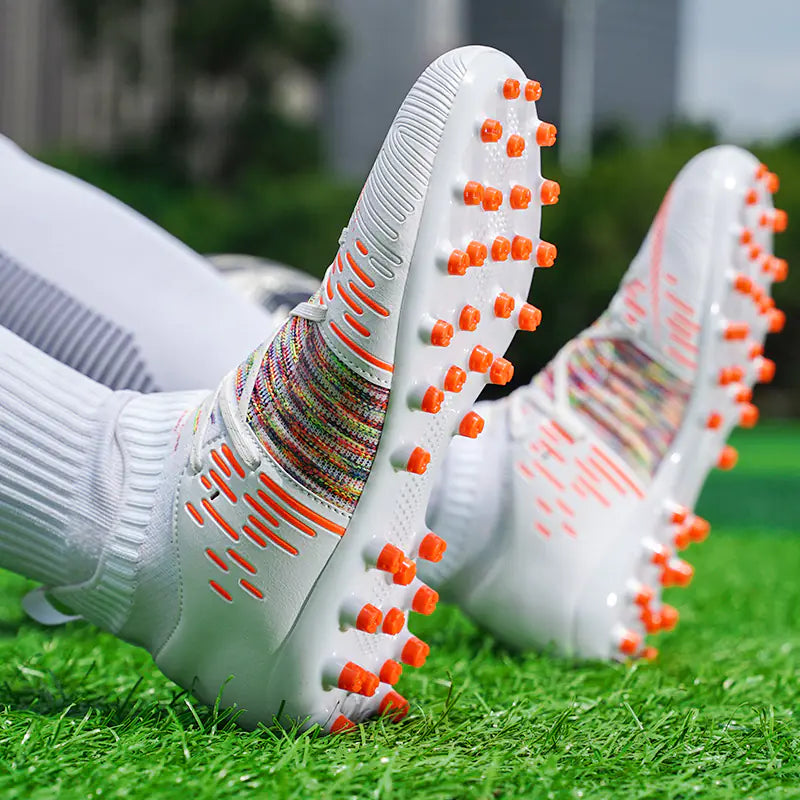 Men's Outdoor Sock-Style Football Sneakers, Microfiber