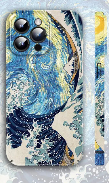 Art Painting Phone Case for Apple Devices
