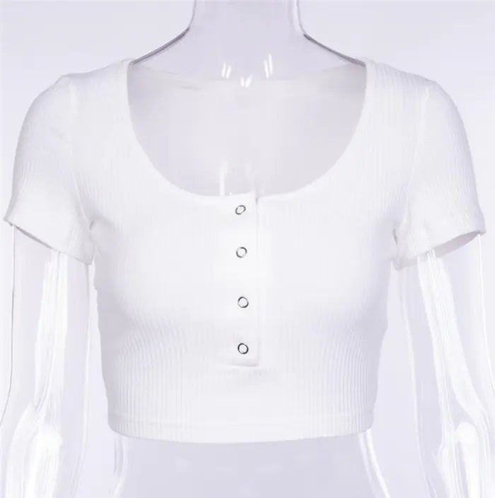 Women's Cropped T-Shirt Top