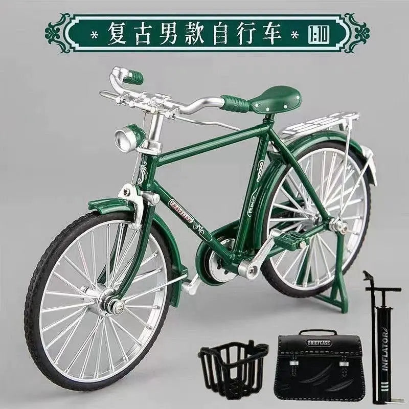 1:8 Scale Classic Retro Bicycle Alloy Model Toy