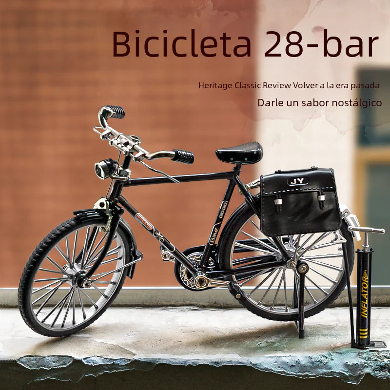 1:8 Scale Classic Retro Bicycle Alloy Model Toy