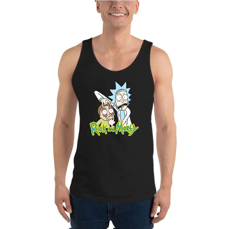 Men's Fitness Tank Top - Rick and Morty