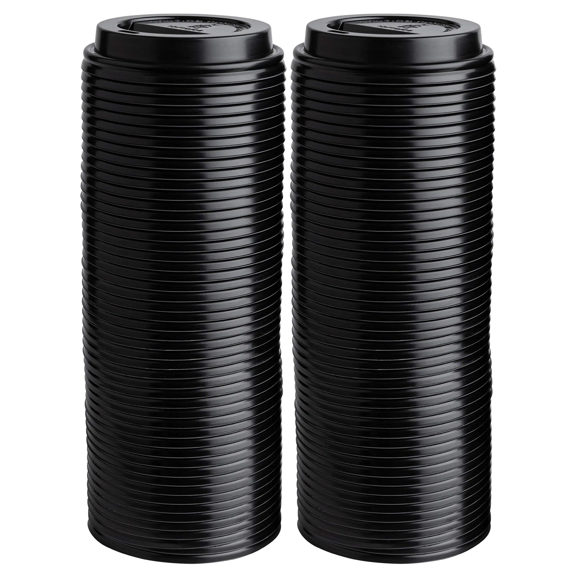 ELEGANT DISPOSABLES [200 PACK LIDS] Lids For 8 oz oz Paper Hot Cups - Coffee Cup for Espresso Cold or Hot Drinks Tea Coffee Hot choclate