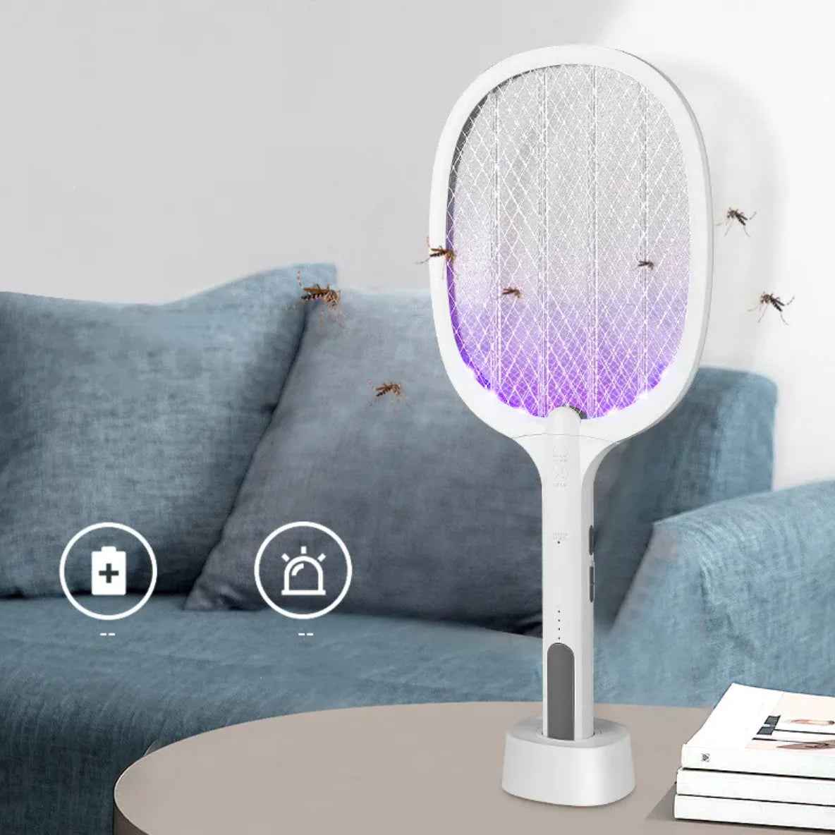 USB Rechargeable Electric Mosquito Swatter & Trap