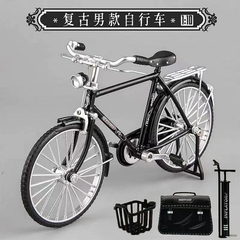 1:8 Scale Classic Retro Bicycle Alloy Model Toy