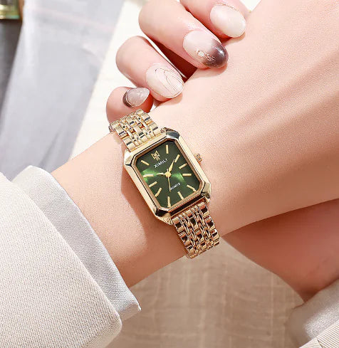 Wolff Women's Square Steel Bracelet Watch (One Piece)