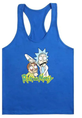 Men's Fitness Tank Top - Rick and Morty