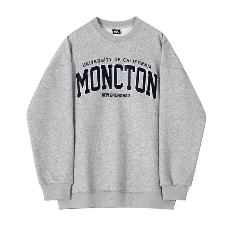 Men's Sweatshirt UC MONCTON Brunswick Grey Pullover