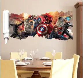 Avengers Wall Art and Stickers Decor