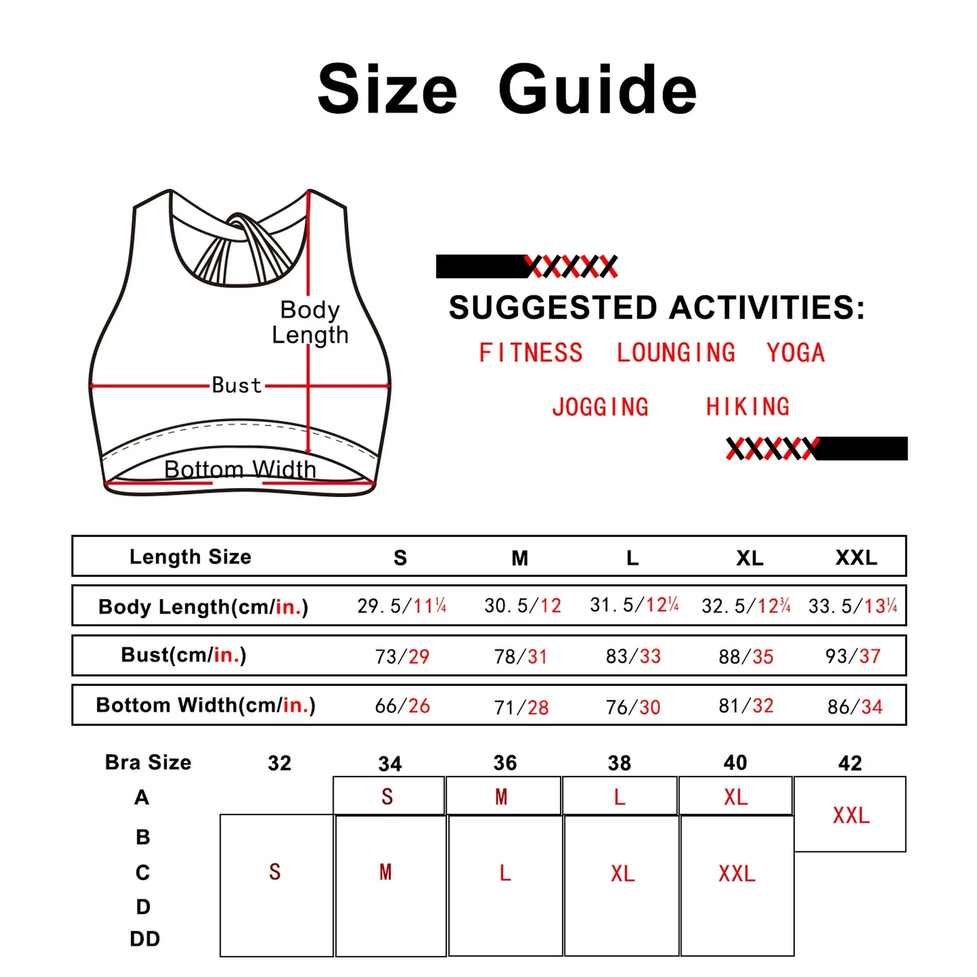 icyzone Padded Strappy Sports Bra Yoga Tops Activewear Workout Clothes for Women (M Pale Blush)