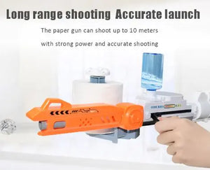 Children's Toilet Paper Launcher Plastic Toy