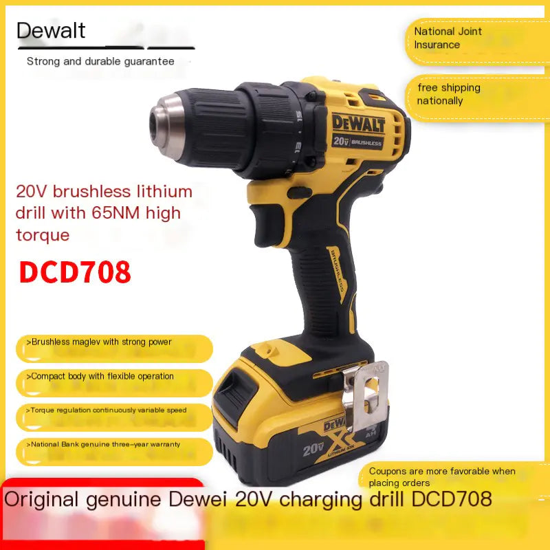 DEWALT 20V Cordless Brushless Drill and Screwdriver