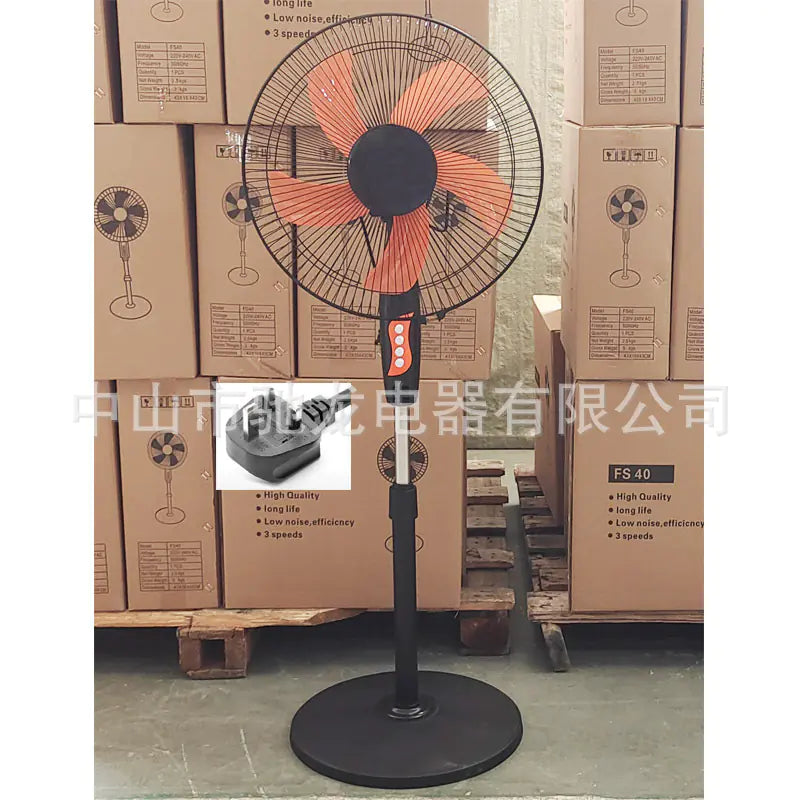 16-Inch Home Standing Fan - 220V Quiet Oscillating