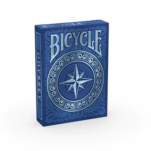 Bicycle Odyssey Playing Cards Blue
