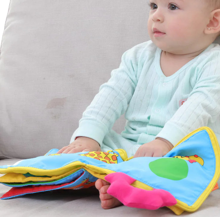 Aipinqi Baby Book - Multifunctional Dressing Fabric Book