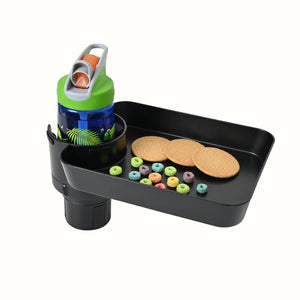 Car Seat Tray Adjustable Base Car Seat Tray for Kids Car Seat Cup Holder Snack Tray Car Seat Tray for Kids Travel Cup Holder Tray for Snacks Car Seat Tray for Toddler Car Seat Cup Holder Tray