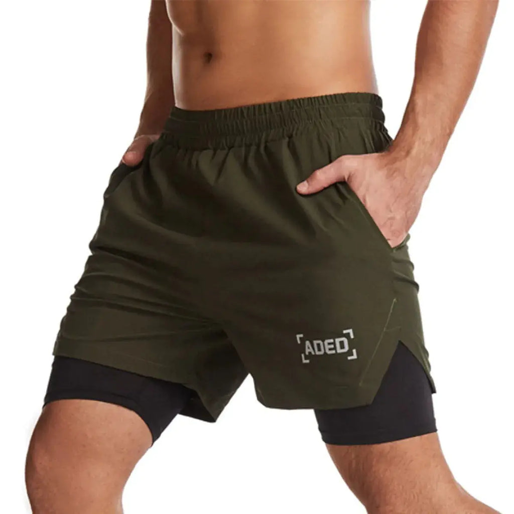 Quick-Dry Muscle Sports Shorts