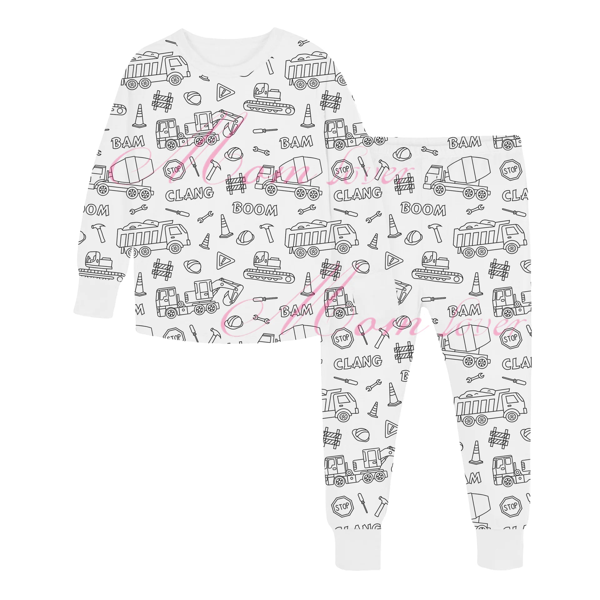 Children's DIY Hand-Painted Pajama Set