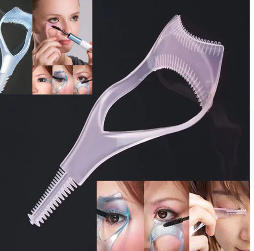 Crystal 3-in-1 Eyelash Tool with Brush and Comb