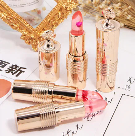 Color-Changing Flower Lipstick