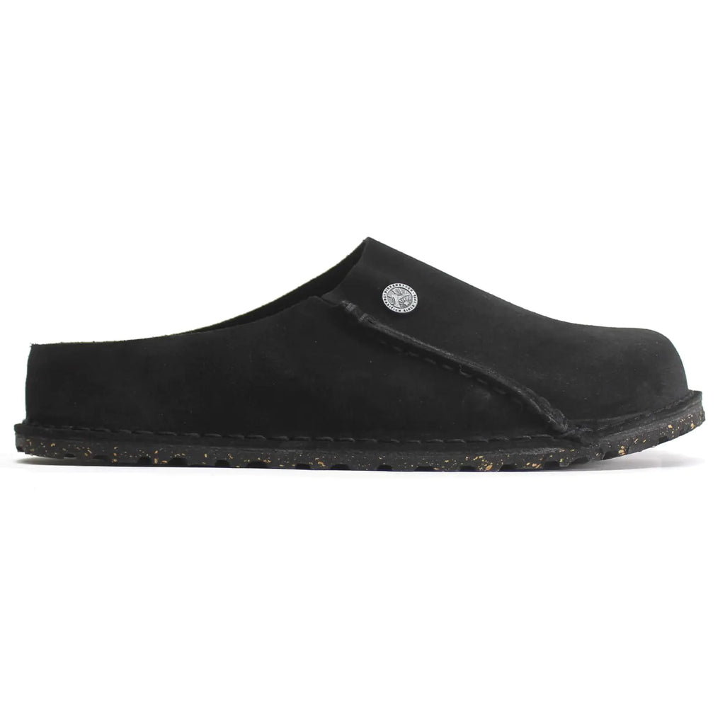 Birkenstock Unisex Zermatt Premium Suede Leather Black Sandals 10 W / 8 M US