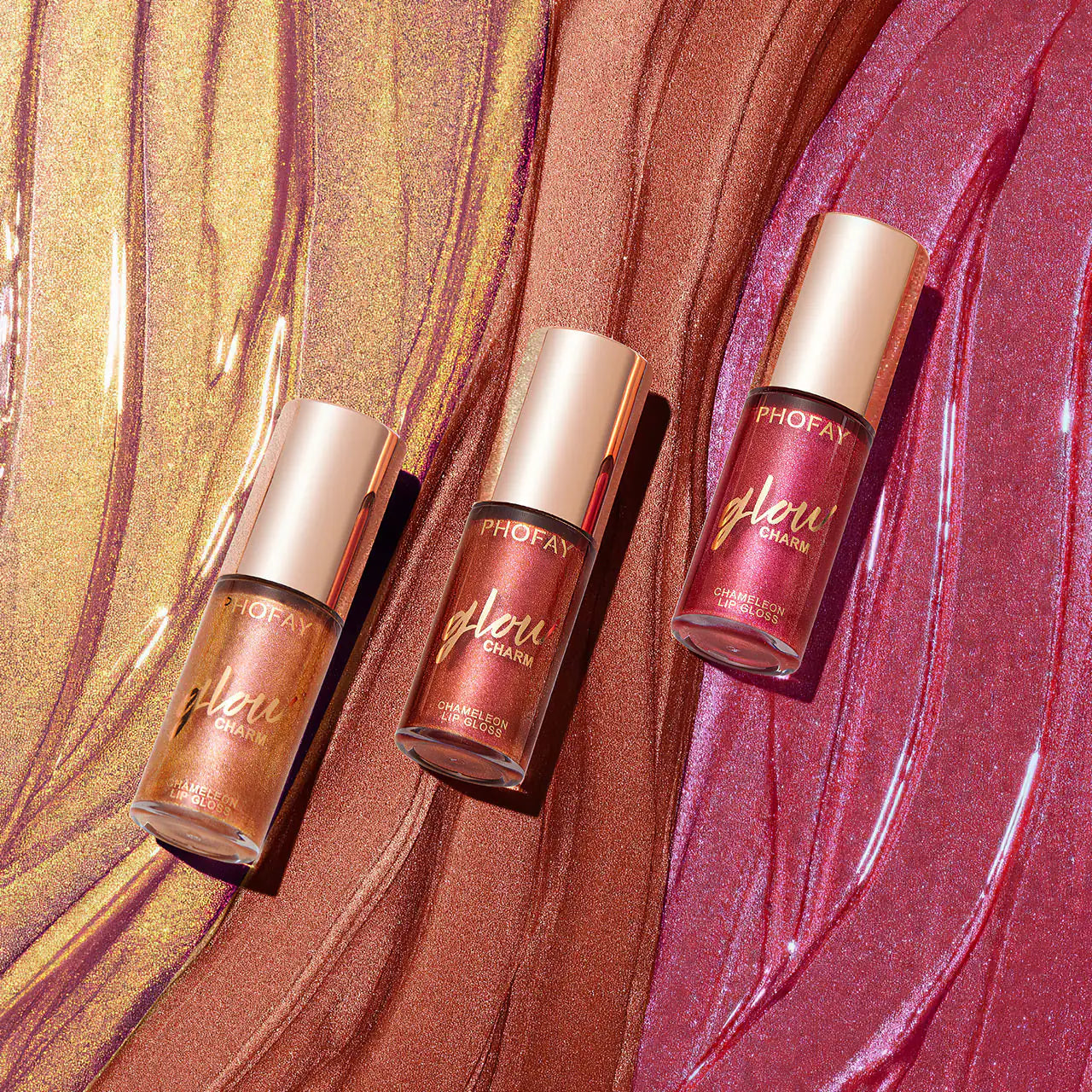 PHOFAY Moisturizing Shimmer Lip Gloss