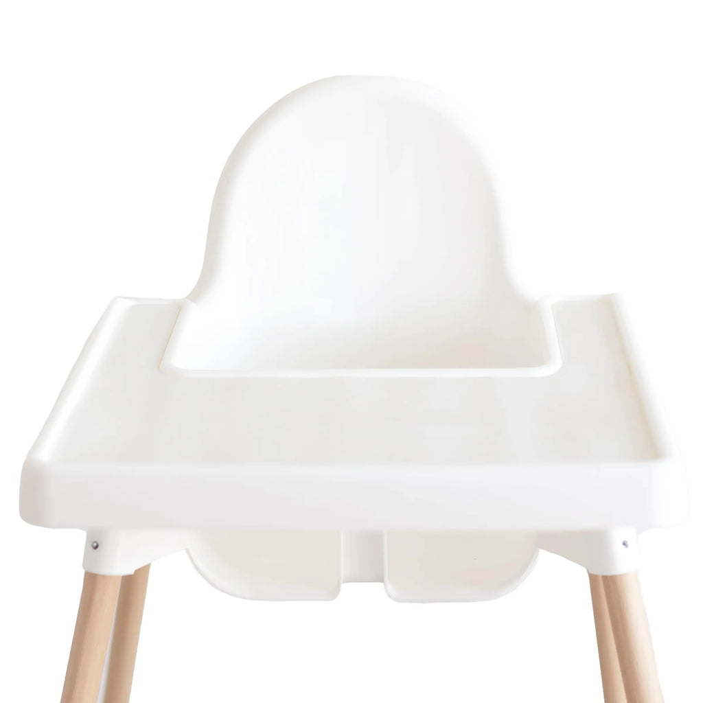 Placemats Compatible w/Antilop High Chair (Coconut Cream) - Slip-Resistant & Food-Grade Silicone High Chair Mat for High Chair Tray - Easy Clean High Chair Accessory